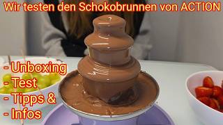 ACTION-Angebot: Schokobrunnen von George Wilkinson, Schokoladenbrunnen, Chocolate Fountain