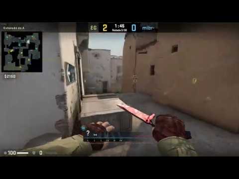 Pov TRK (29/21) CS GO DEMO - DUST 2 - MIBR 19 VS 16 EG (Blast America Finals 19/06/2020)