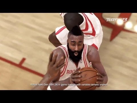 NBA 2K14 - Next Gen Gameplay with Lebron James, Kevin Durant & James Harden | PS4 & XBOX ONE
