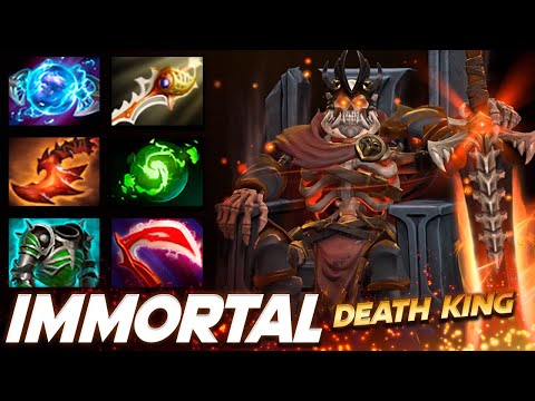 Wraith King Death Boss Mega Carry - Dota 2 Pro Gameplay [Watch & Learn]