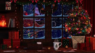 Christmas Carols & Warmly Crackling Fire Sounds: A Jolly Good Christmas Ambience