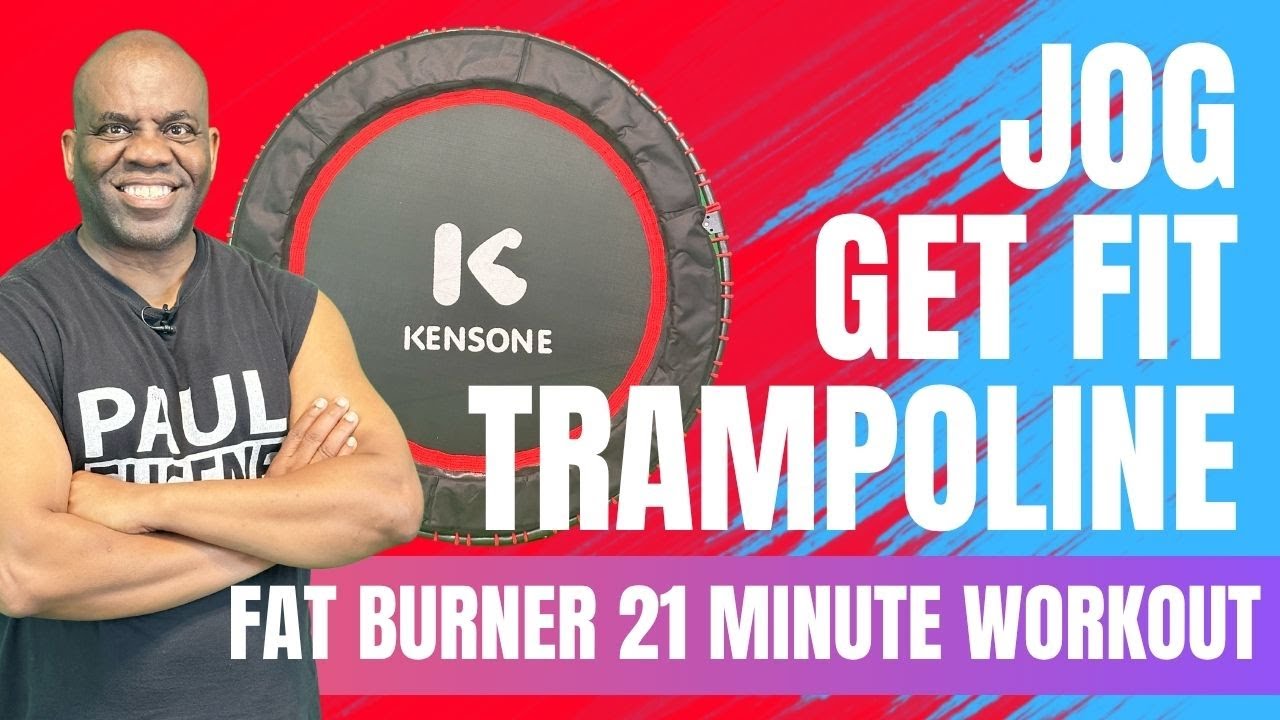 Get Fit! Fun Jog on the Mini Trampoline.