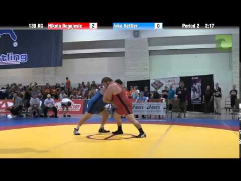 130 KG Jake Kettler vs Nikola Bogojevic