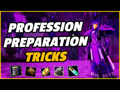 TBC 300+ Profession leveling tricks - burning crusade classic