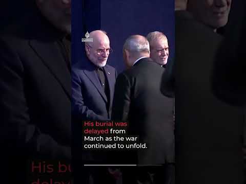 World leaders pay tribute to Iran's late leader Khamenei in Tehran