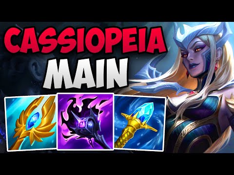 CHALLENGER CASSIOPEIA MAIN STOMPING HIGH ELO! | CHALLENGER CASSIOPEIA TOP GAMEPLAY | Patch 14.10 S14