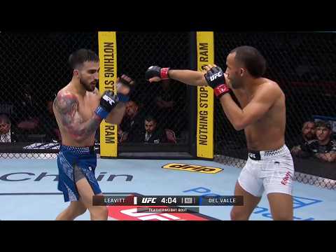 Jordan Leavitt vs Yadier del Valle UFC Houston Full Fight Recap