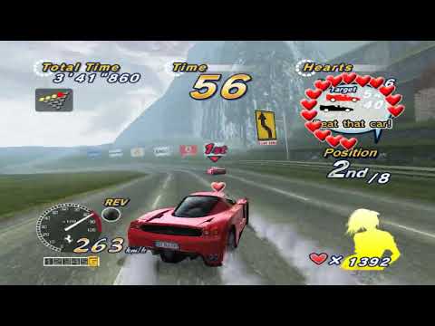 OutRun 2006 Coast 2 Coast PC | OutRun 2 SP Mode | Heart Attack Mode Goal A
