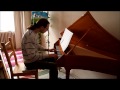 D'Anglebert: Prelude (from Suite in d minor). John Moraitis, spinet