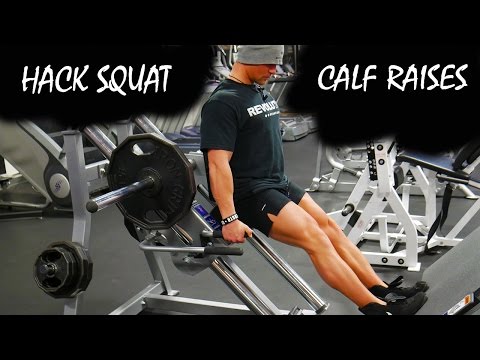 HACK SQUAT CALF RAISE