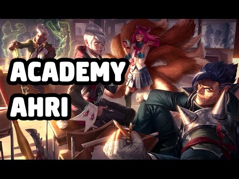 ACADEMY AHRI SKIN SPOTLIGHT - LEAGUE OF LEGENDS
