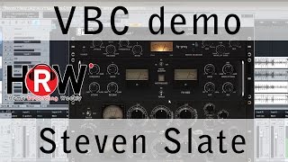 Video thumbnail for Steven Slate Digital Virtual Bus Compressors,  VBC, demo and explanation by Kern Ramsdell