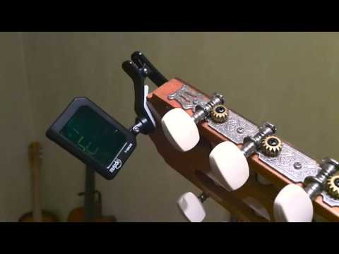 Занятие 5 Настройка гитары с помощью тюнера.