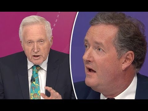 Piers Morgan reveals he wants David Dimbleby's job in SHOCKING Question Time outburst