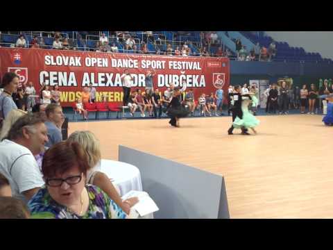 Slovak Open 2016 - Junior II Open ST - 1/2F - Slow Foxtrot