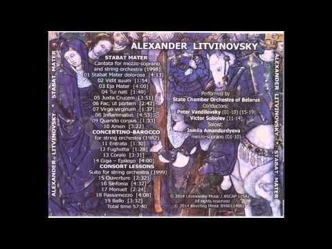 Alexander Litvinovsky - CD 'Stabat Mater'