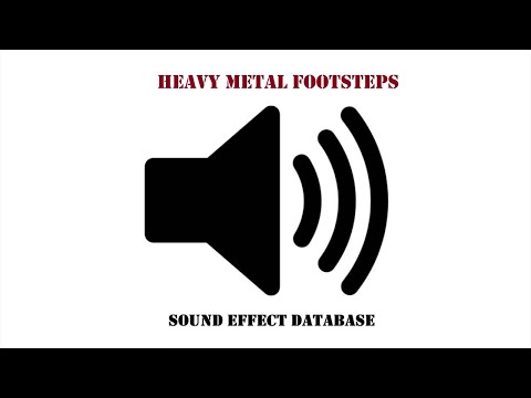 Heavy Metal Footsteps Sound Effect