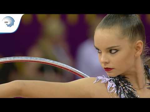 Dina AVERINA (RUS) - 2017 European Champion with hoop!