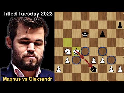 Magnus(2859) vs Oleksandr(2328) | Titled Tuesday Blitz January 03 Late 2023