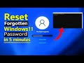 How To Reset Forgotten Password In Windows 11 Windows 11 Password Reset Without Losing Data