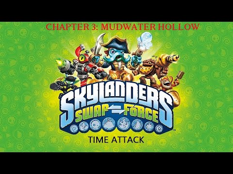 Skylanders Swap Force Chapter 3: Mudwater Hollow Time Attack 3 Stars