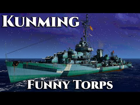 World of Warships: Kunming, the Super Torp DD