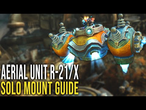 Aerial Unit R21/X  Mount Guide - Mechagon Hardmode Solo