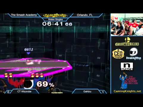 The Smash Academy 2 - CT Wizzrobe vs Gahtzu - Losers Finals  - SSBM