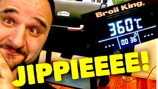 Premiere vom BROIL KING REGAL 500 PELLET --- Klaus grillt