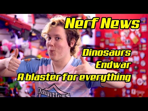 This Week in Nerf EP 135 - 3D Printed Modular Blaster, Endwar is Back, Dinosaurs Rule the Land