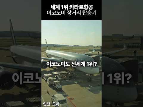 2025년 세계 1위 항공사, 카타르 항공의 이코노미 클래스 체험기