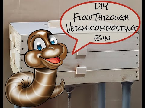 DIY - Flow Through Vermicomposting Bin