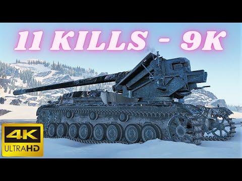 Waffenträger auf Pz. IV   11 Kills 9K Damage World of Tanks Replays ,WOT tank games