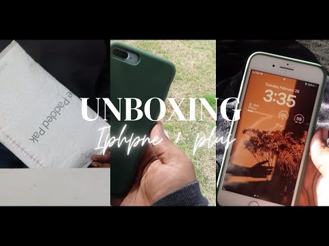 UNBOXING IPHONE 8 PLUS IN 2023