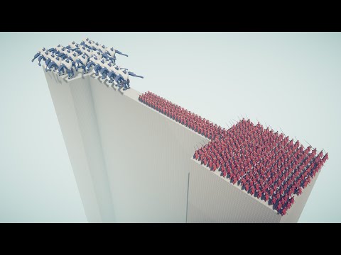 100 SPARTANS vs ARMIES - Totally Accurate Battle Simulator TABS