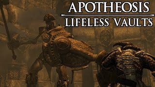 SKYRIM SE: БЕЗЖИЗНЕННЫЕ ХРАНИЛИЩА! МОД, ВДОХНОВЛЕННЫЙ DARK SOULS!