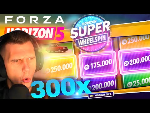 300x Super Wheelspin Opening - FORZA HORIZON 5