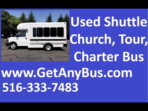 14 passenger bus for sale used | Call 516-333-7483 | 2008 Chevrolet G3500 Express MFSAB Bus