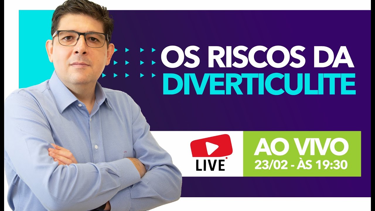 Os riscos da DIVERTICULITE | Live com o Dr. Juliano Teles