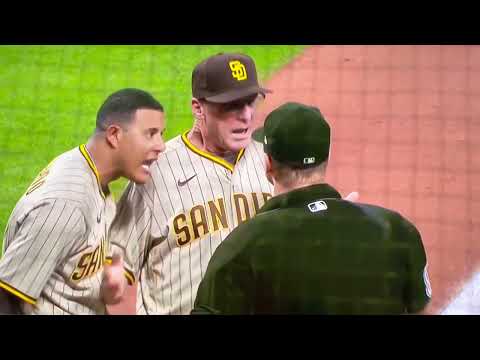 Manny Machado & Bob Melvin get ejected for arguing a strike vs Cardinals 05/31/22