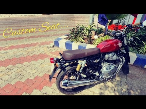Custom Seat for Interceptor 650 BS6 2022 | Gift for my Subscriber & Fav Vlogger #Mantavya