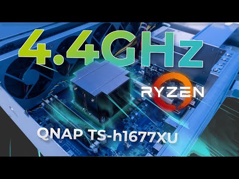 Servidor Enterprise de almacenamiento y virtualización - QNAP TS-h1677xu