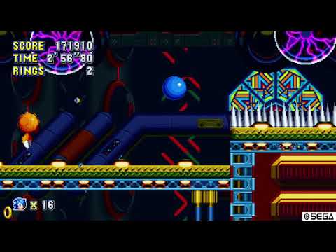 Sonic Mania - Weird Super Sonic Glitch