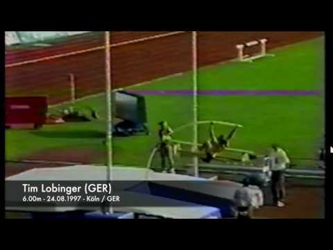 Tim Lobiger (GER) - 6.00m - 24.08.1997 - Köln/GER