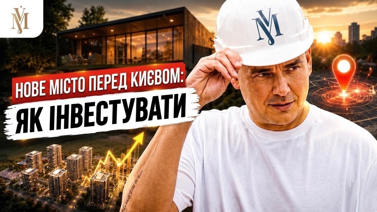 НОВЕ МІСТО ПЕРЕД КИЄВОМ: як ІНВЕСТУВАТИ, ПЕРСПЕКТИВИ і РИЗИКИ | Ярослав КОРНІ