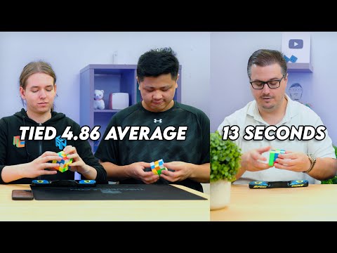 Can We Beat the Rubik's Cube World Record Holders?!