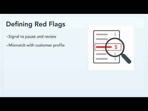 AML Red Flags  When to Escalate -Example