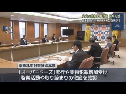 YouTube Video 「大量の薬を買う人には事情を聞くように」静岡県が若者の薬物乱用対策の方針を示す