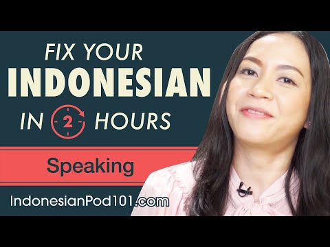 2 Hours of Indonesian - Fix Your Indonesian Speaking Skills