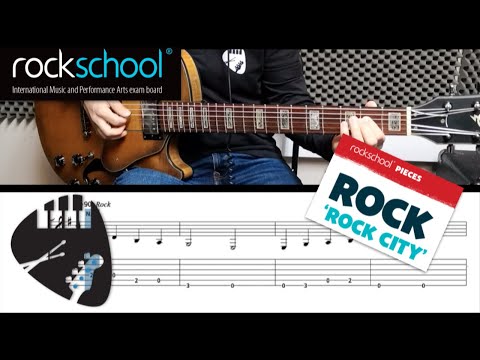 Rockschool Premiere Guitar - 'Rock City' [WITH BACKING TRACK]
